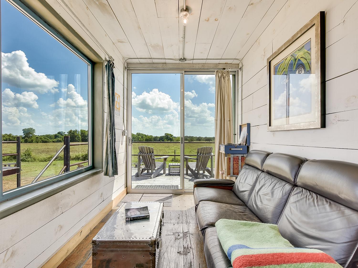 Flophouze Shipping Container Hotel Round Top Værelse billede
