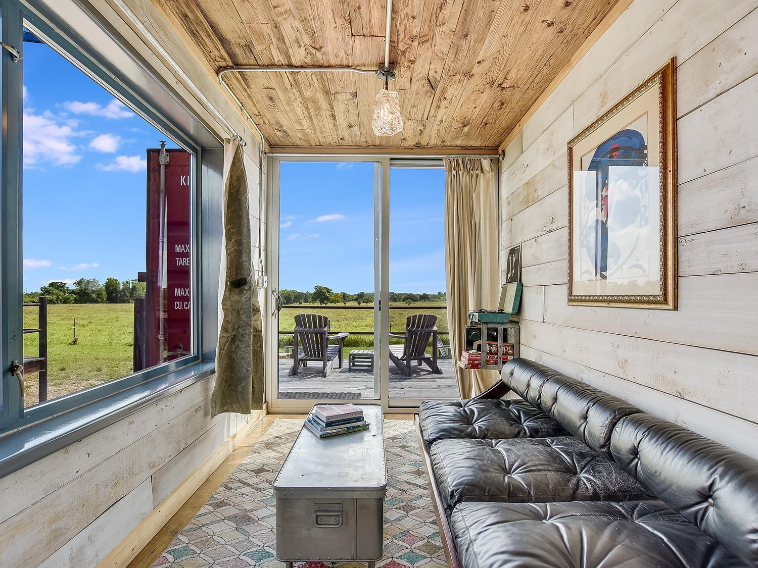 Flophouze Shipping Container Hotel Round Top Værelse billede