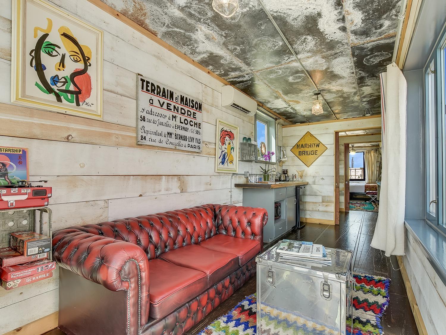 Flophouze Shipping Container Hotel Round Top Værelse billede